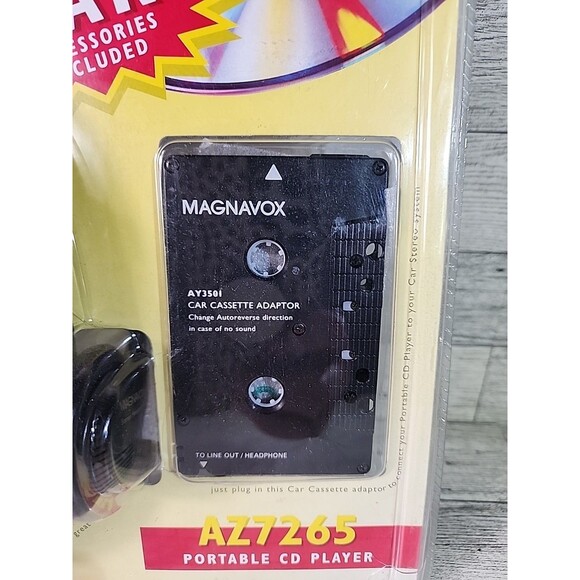 Philips Magnavox AZ7265 Portable CD Disc Player Car Adaptor & Power Supply New - Picture 2 of 9